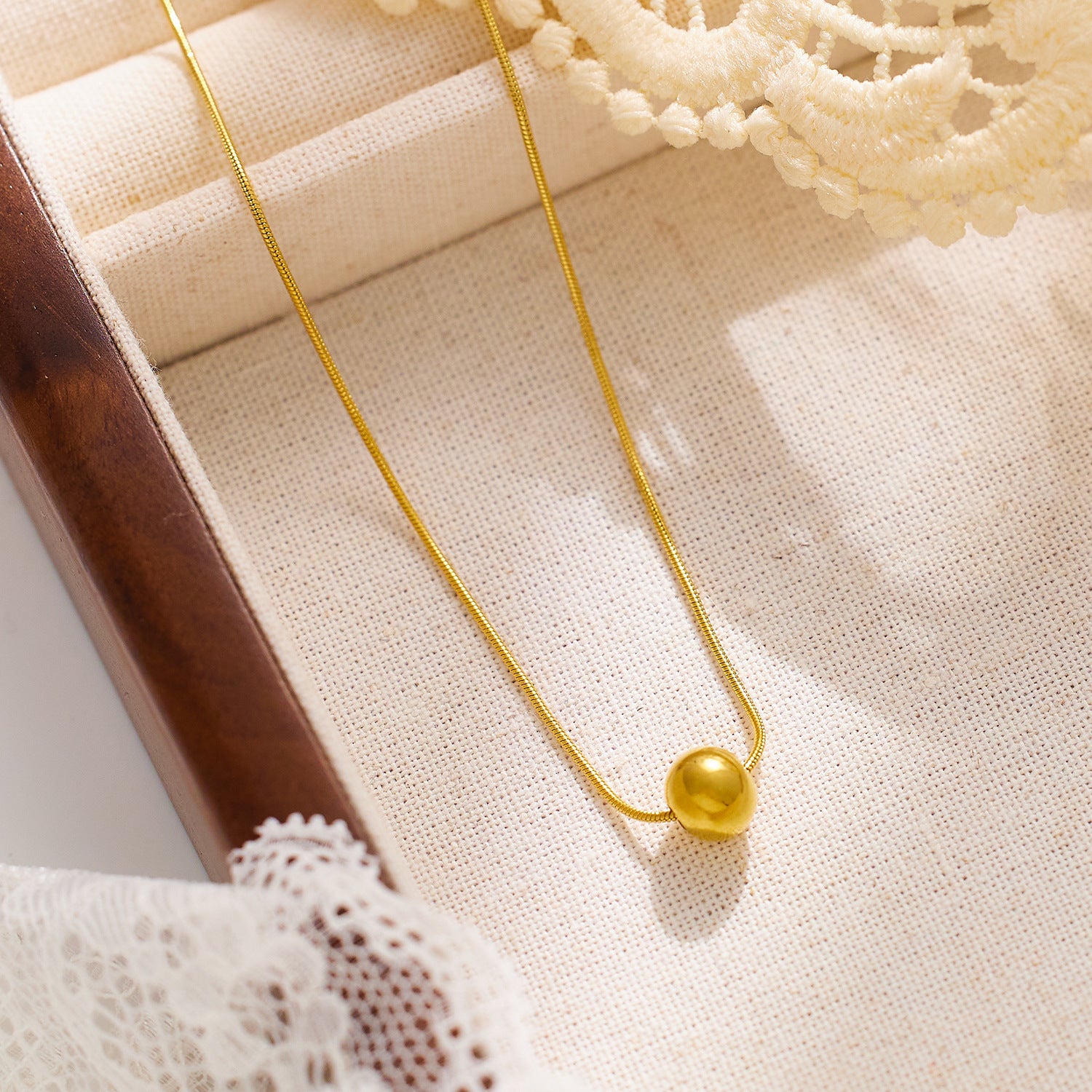 Apollo Serpentine Titanium Necklace