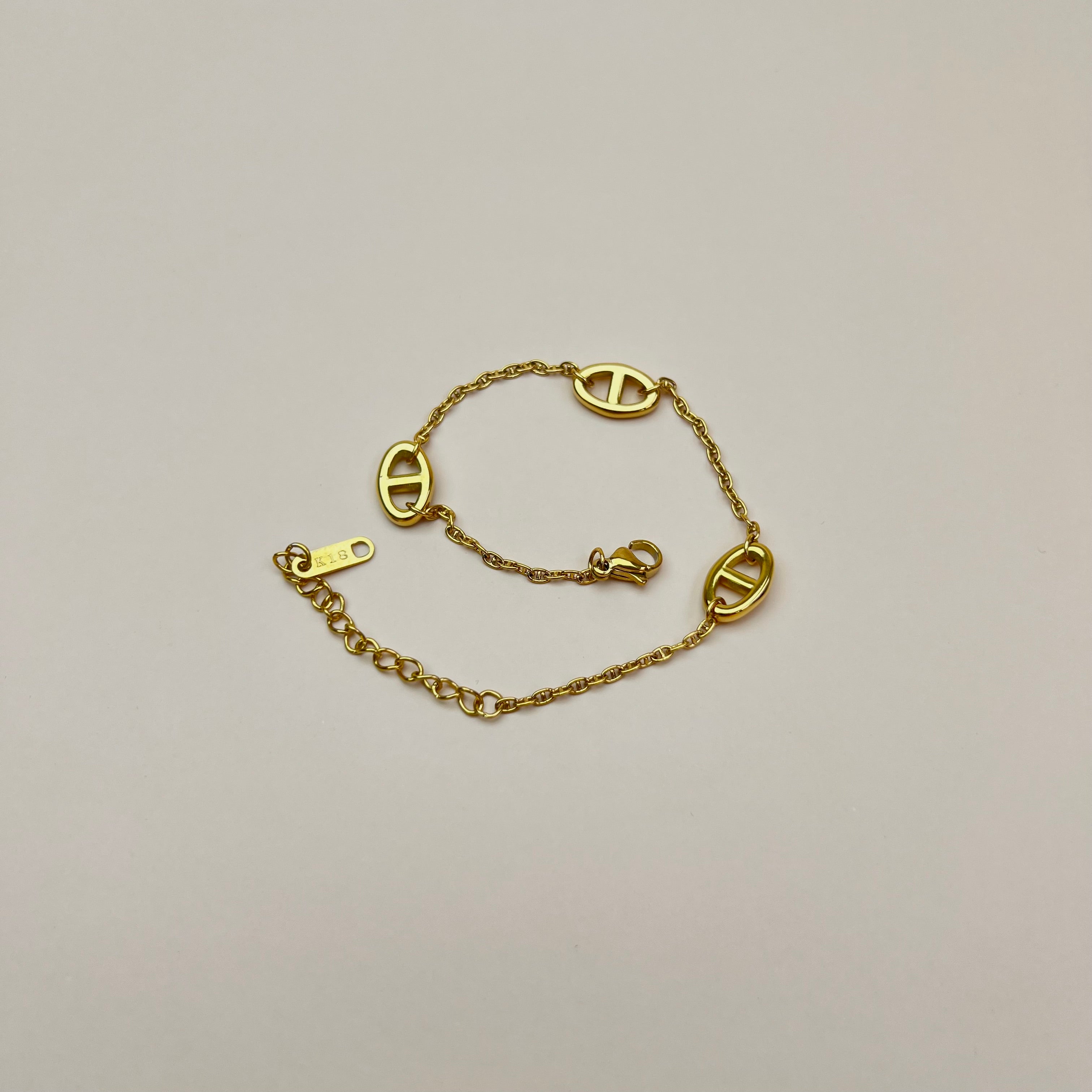 Luxe Herringbone Stainless Steel Bracelet