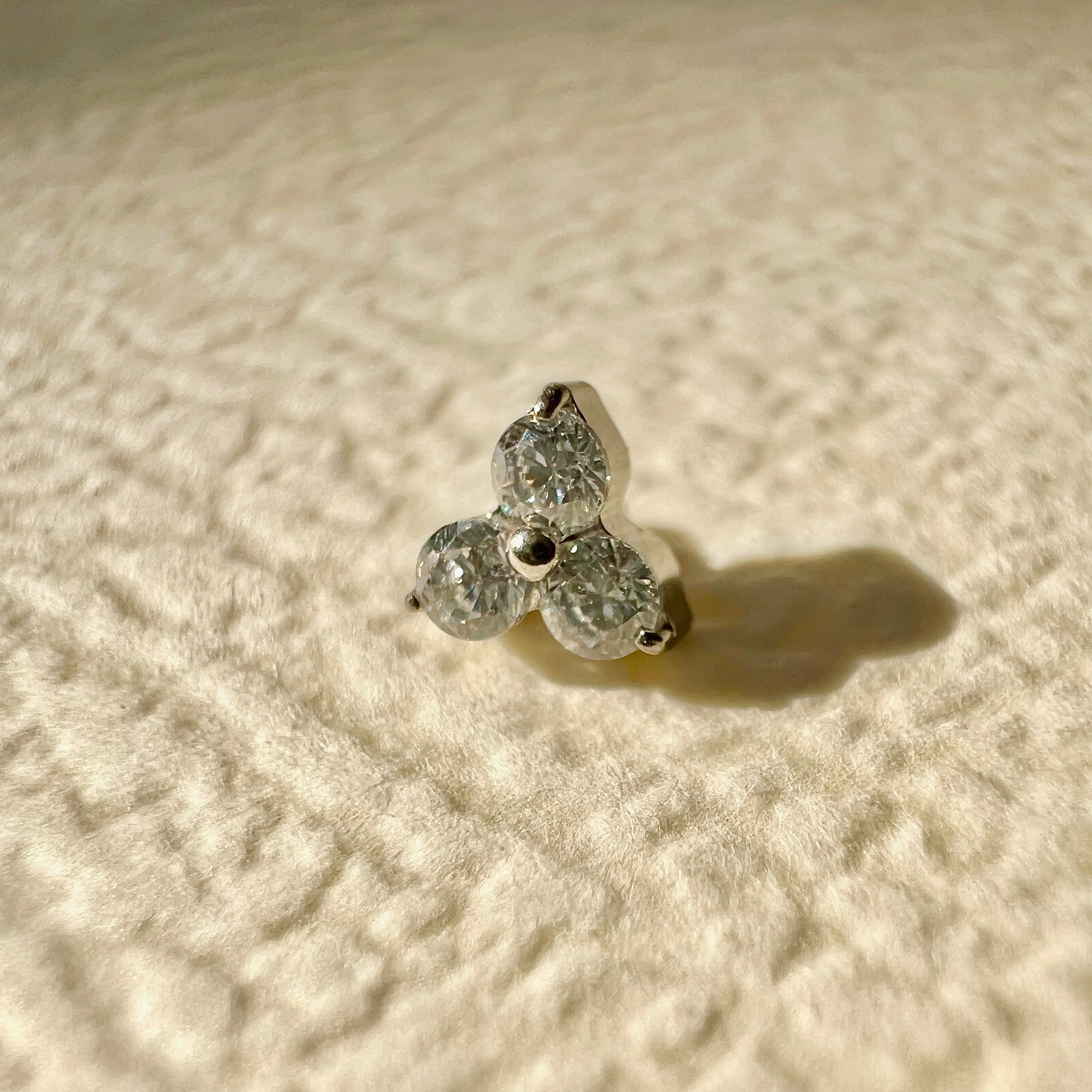 Azure Trio External Thread Titanium Attachment