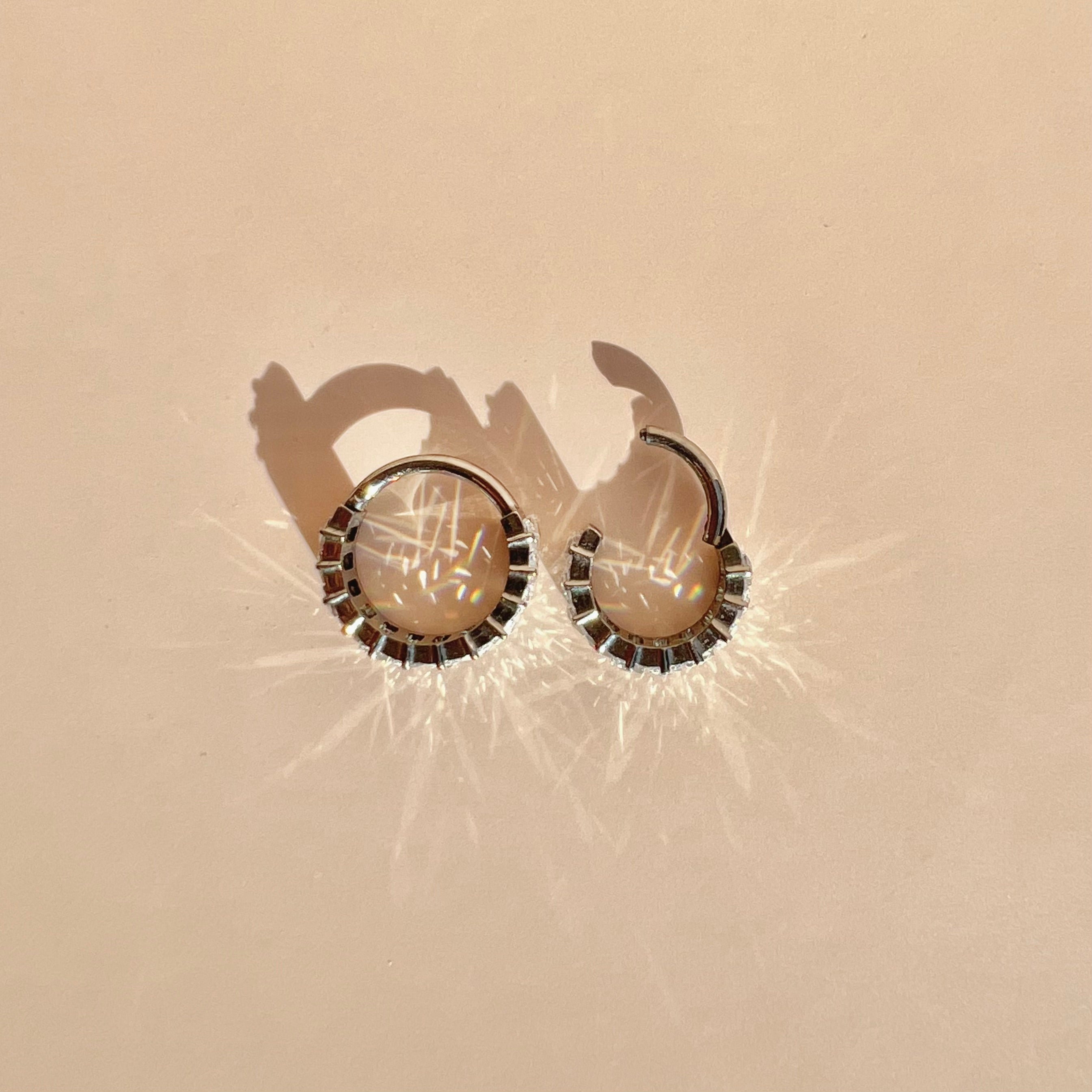 Deco Cluster Threadless Titanium