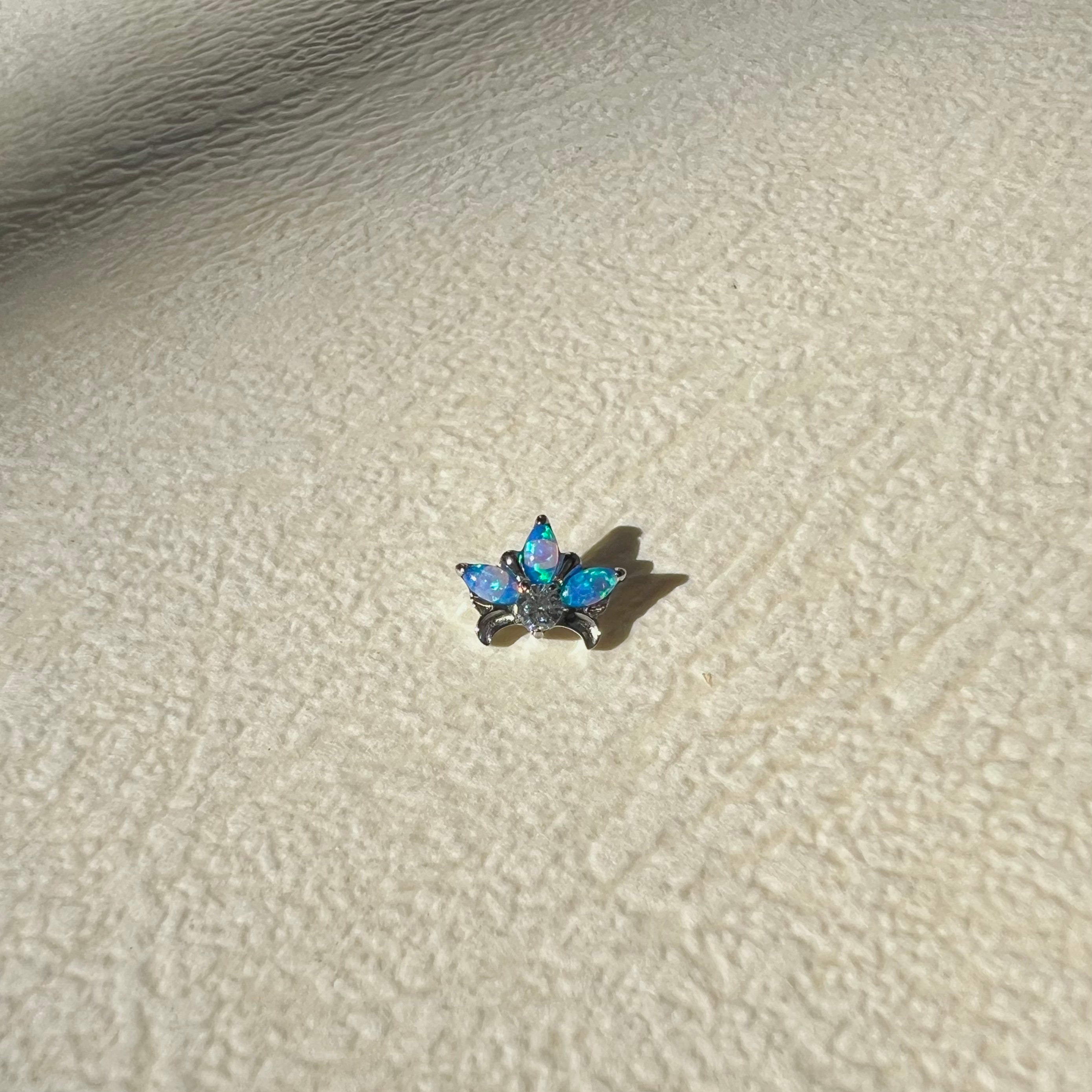 Lotus-Crown External Thread Titanium Attachment