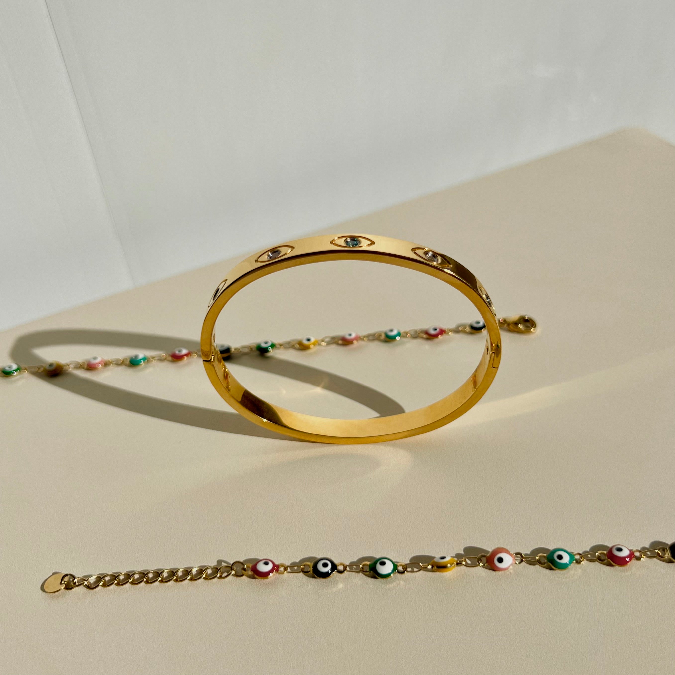 Mystic-Eye Titanium Bracelet