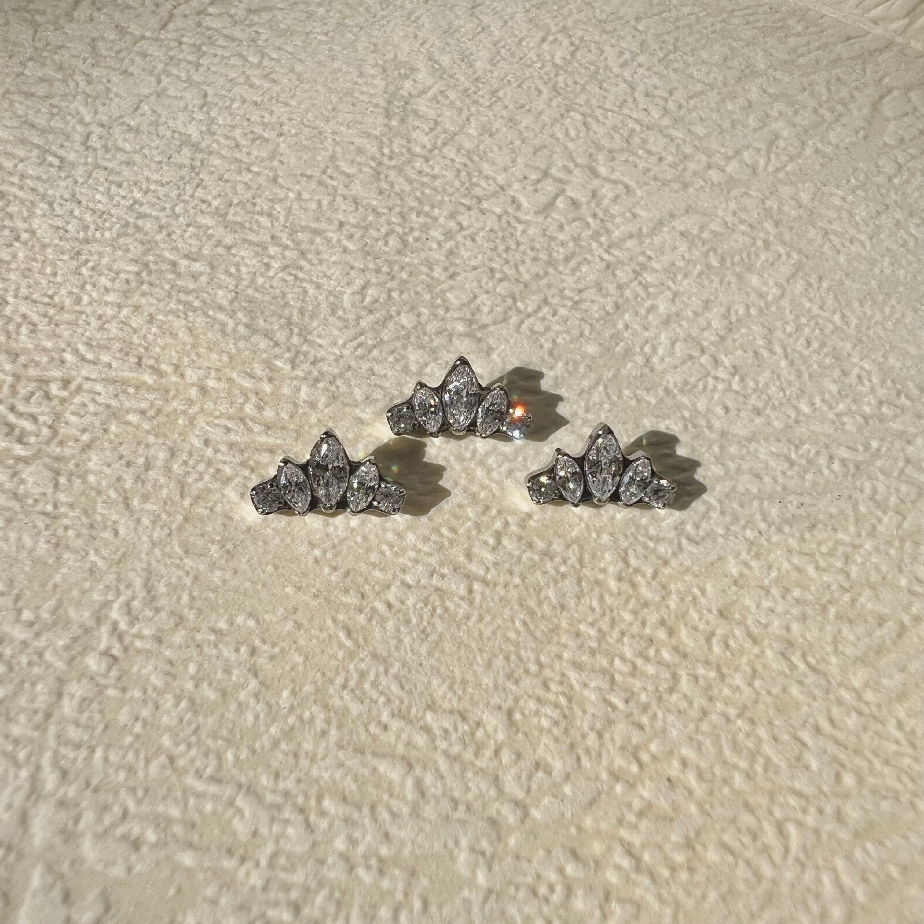 Tiara-Arch External Thread Titanium Attachment