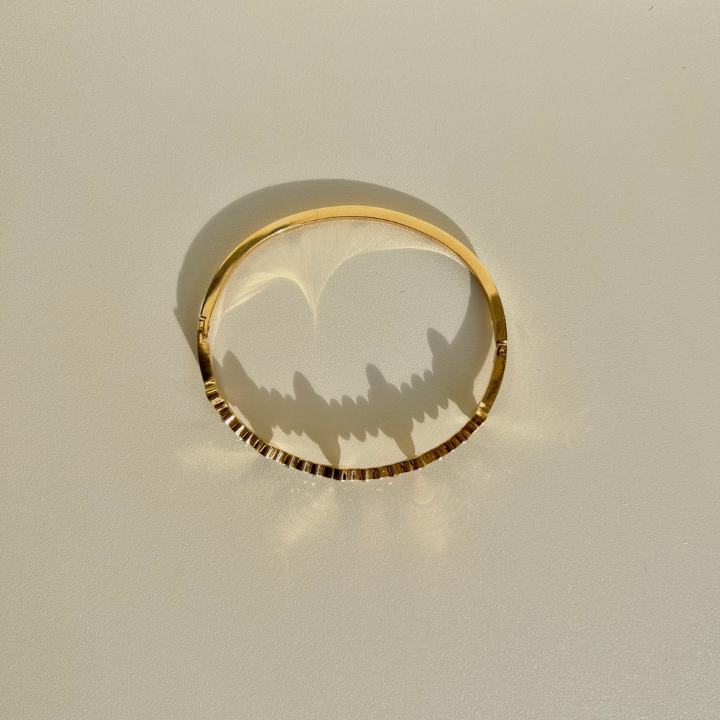 Quatrefoil Titanium Braclet