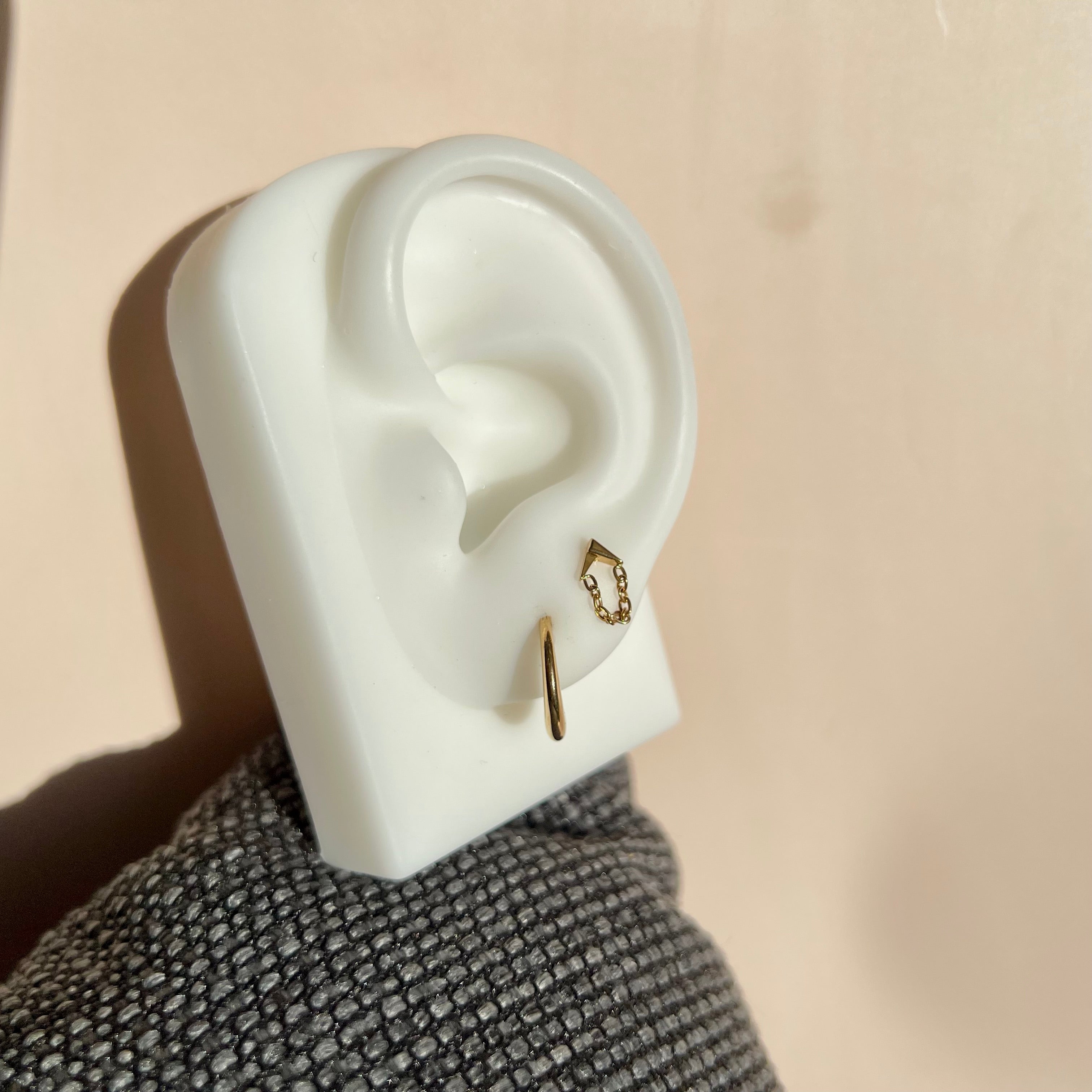 V-Chain Drop External Thread Titanium Attachment