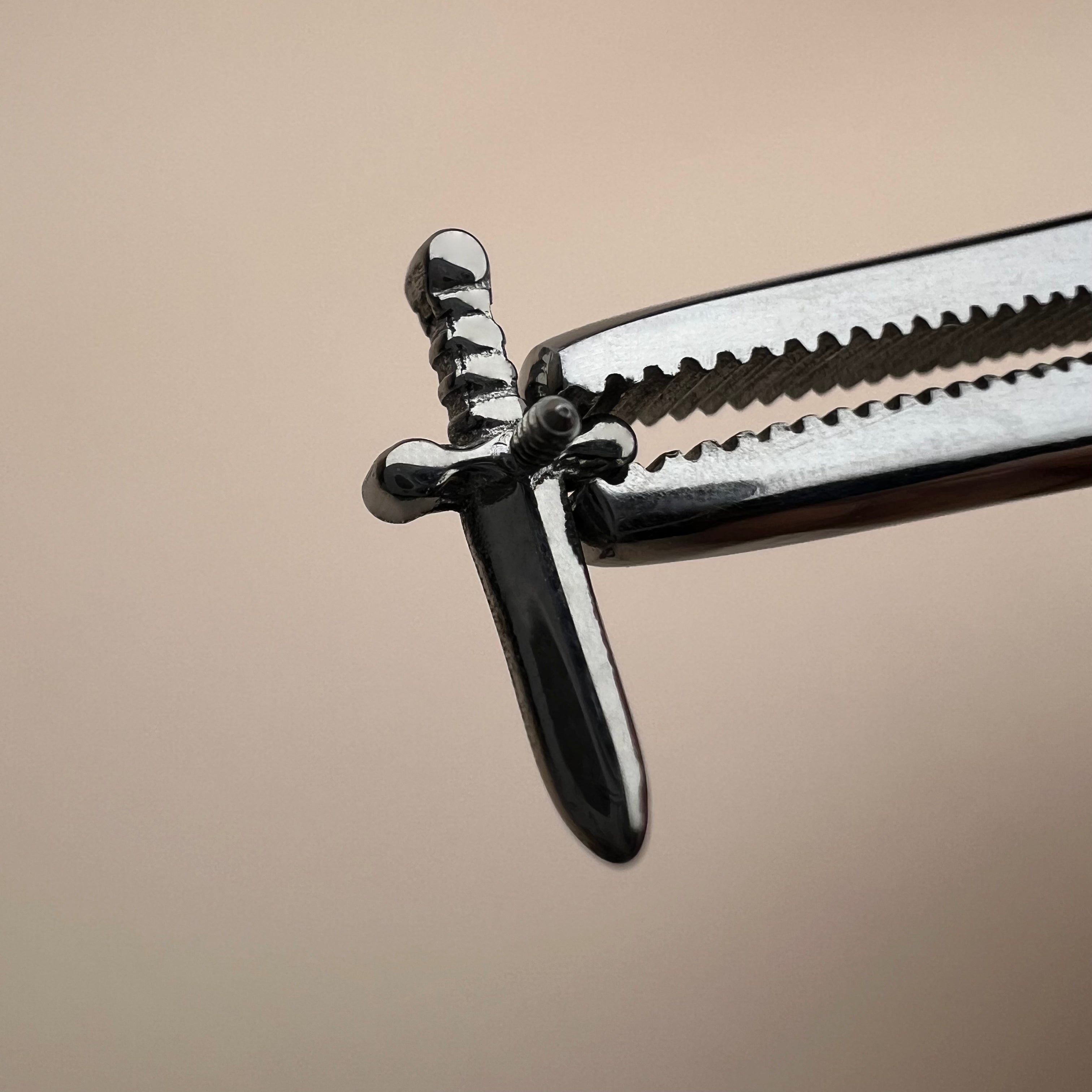 Dagger External Thread Titanium Attachment