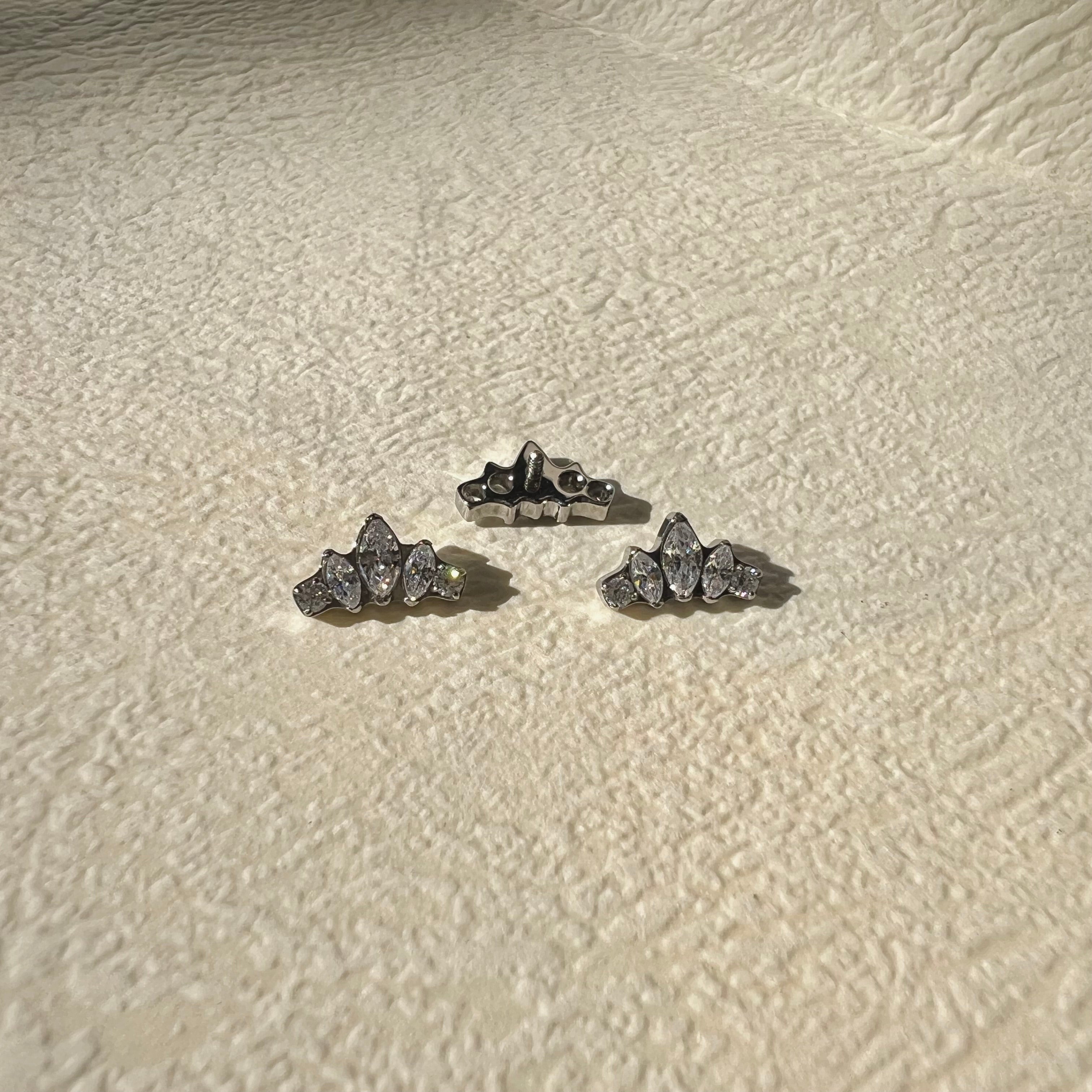 Tiara-Arch External Thread Titanium Attachment