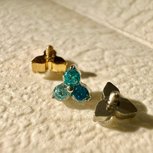 Azure Trio External Thread Titanium Attachment