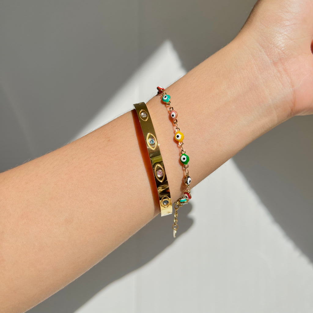 Mystic-Eye Titanium Bracelet