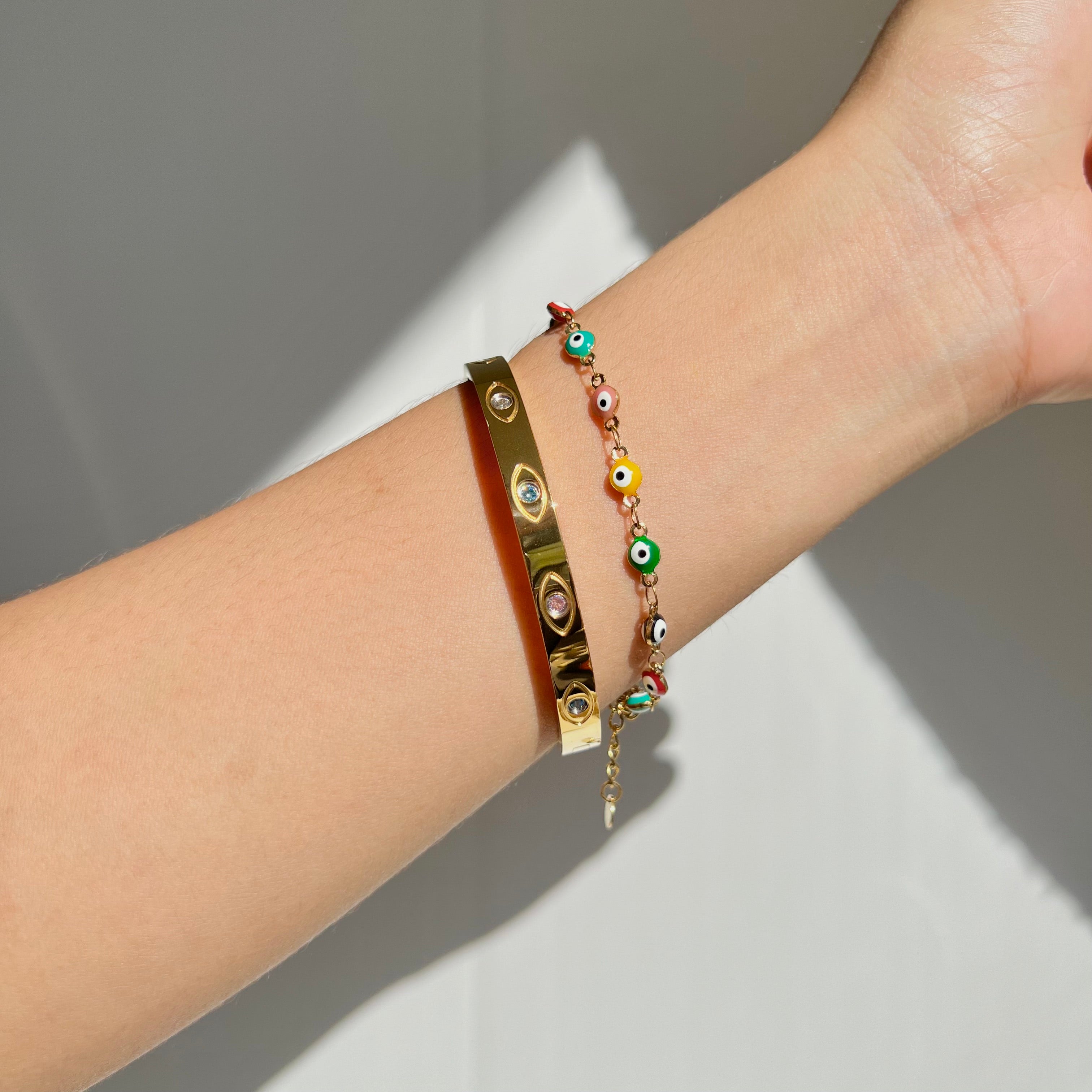 Mystic-Eye Titanium Bracelet