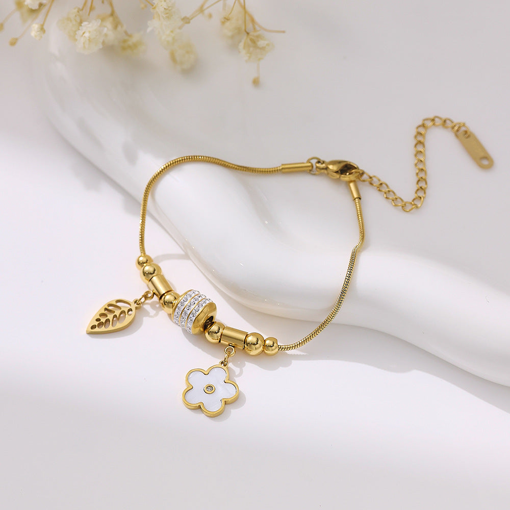 Botanical Titanium Bracelet